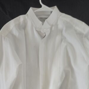 Elegant White Dress Shirt for Men